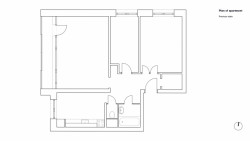 Půdorys - původní stav