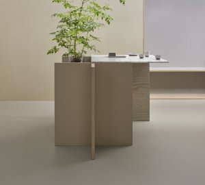 Nábytkové linoleum Forbo Flooring Systems v odstínu 4007 macadamia