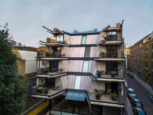 Nobu Hotel Shoreditch v Londýně od studia Ben Adams Architects