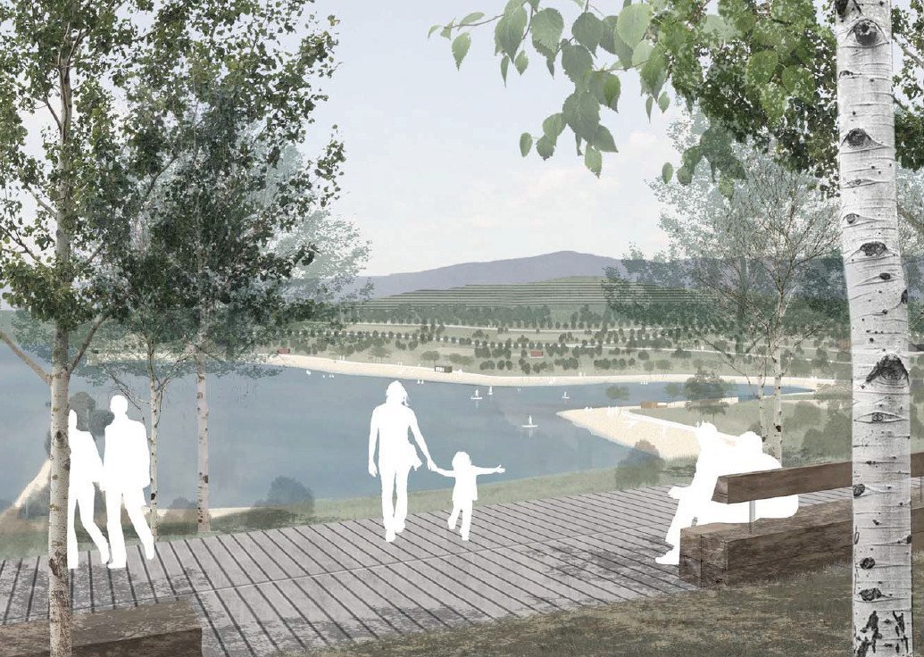 3. cena, Rehwaldt Landscape Architects – hlavní promenáda.