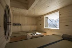 Transformace stodoly v údolí Myrkdalen na turistické ubytování, OPAFORM