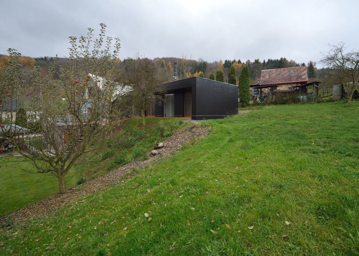 3+1 architekti, Přístavba rodinného domu v Bořislavi – foto