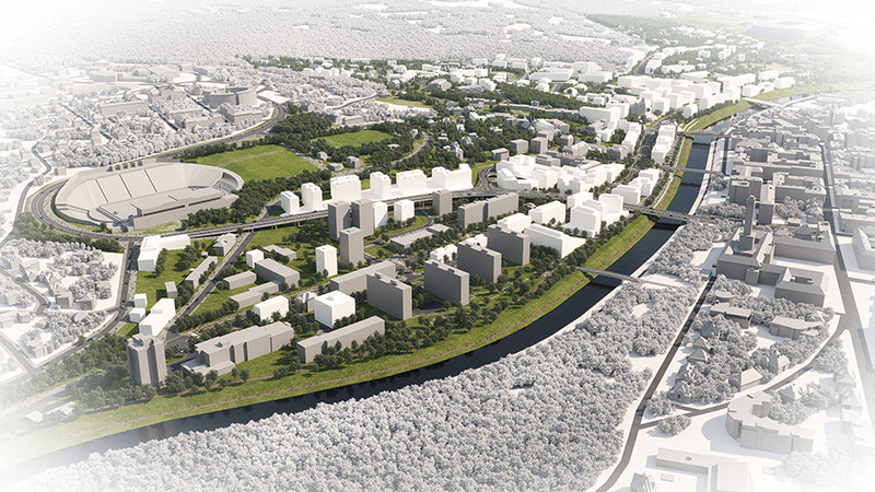 Z rušných silnic se mají stát městské třídy