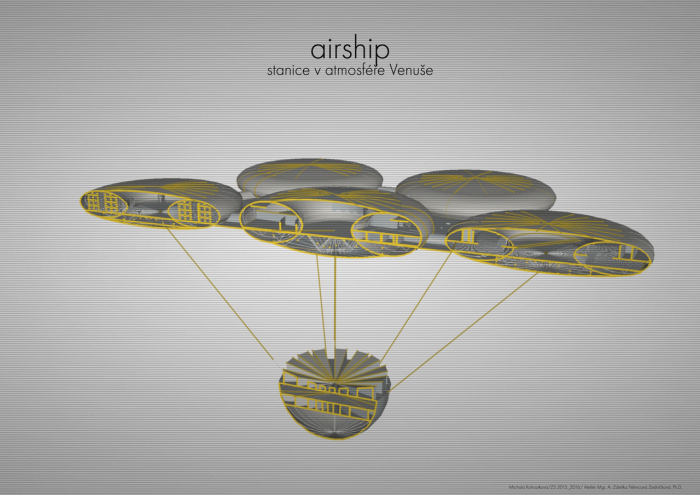 Michaela Kohoutková, Město plovoucí v oblacích Venuše / On the Edge - foto