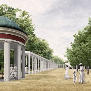 Lázeňské náměstí z ateliéru Redčenkov–Danda navrhl Jiří Neuvirt
