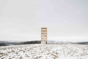 Studio m.aus architects realizovalo rozhlednu v obci Vysoké Pole