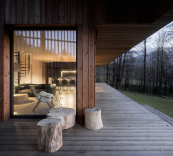 Dřevěný rodinný dům od studio Ark