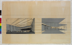 Základní myšlenka Thermalu bylo volné přecházení interiéru do exteriéru a velkorysé prostory
napříč všemi funkcemi festivalového paláce.