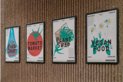 Naznačení možného autorského řešení plakátů v rámci vizuálního stylu