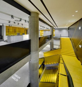 Atelier 8000, Interiér multifunkční haly Forum Karlín - foto