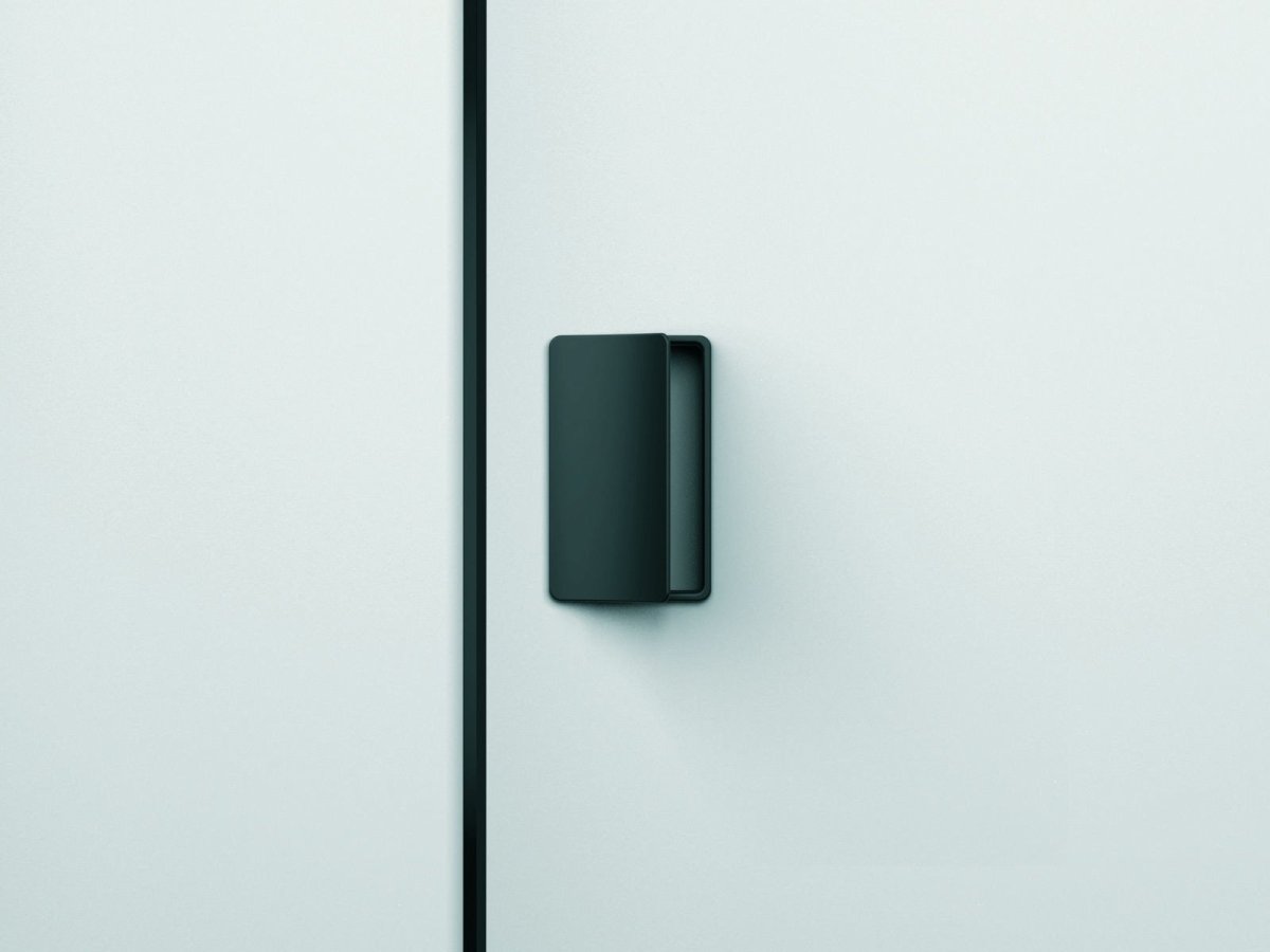 Systém M&T Magnetic, madlo Konzerva, povrch titam černý mat - zdroj foto