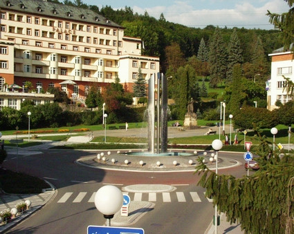 Luhačovice, okružní křižovatka