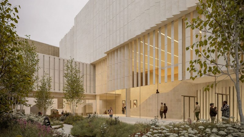 Nové křídlo Národní galerie v Londýně vznikne podle návrhu Alteiéru Kengo Kuma and Associaties