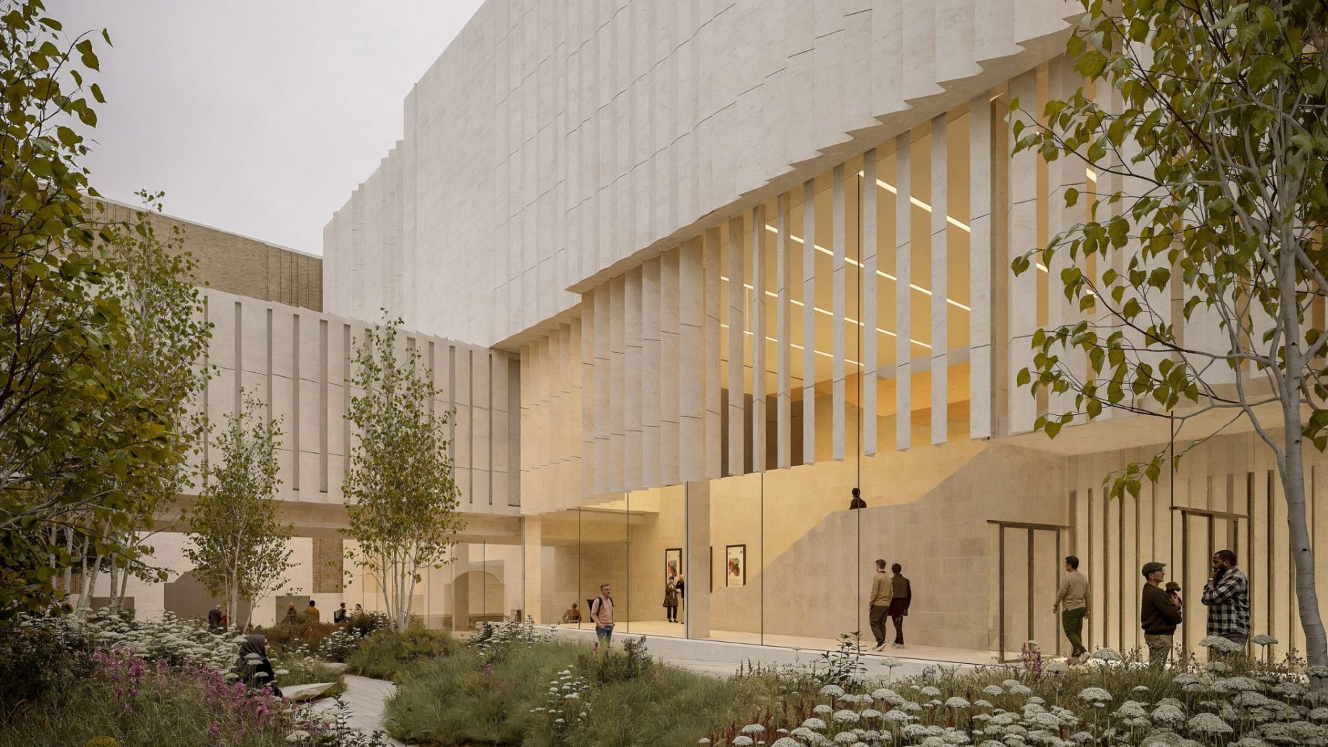 Nové křídlo Národní galerie v Londýně vznikne podle návrhu Alteiéru Kengo Kuma and Associaties