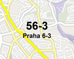 Mapový list Praha 6-3