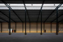 Jednoduché konstrukční řešení fasády (pohled z interiéru)