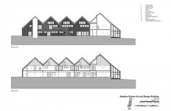 Budova školy umění a designu Bedales