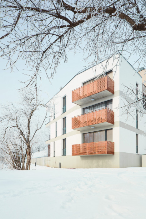 Bytové domy Bleriot v Praze od studia Machar & Teichman