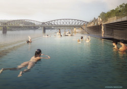 Plovoucí lázně na Rašínově nábřeží, Petr Janda/Brainwork