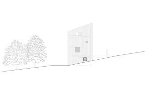 Zábran Nová architekti, Rodinný dům/věž Čižice, pohled – foto