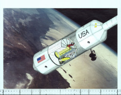 Jan Kaplický, koláž vesmírné lodi