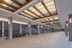 Lázeňská kolonáda v Luhačovicích prošla kompletní obnovou do původního stavu z přelomu 40. a 50. let 20. století. Foto: RAKO