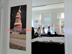 Výstava využití olomouckého opevnění od studentů brněnské architektury.