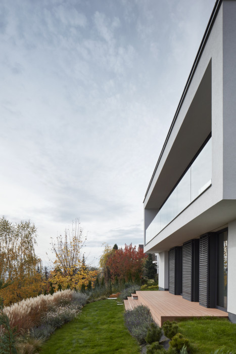 Dvě identické vily od studia Jestico + Whiles na jihozápadě Prahy