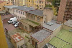 Bývalá Výrobna uzenin v Nuslích - původní stav