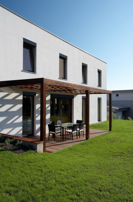 Rodinný dům v Lysé nad Labem od ateliéru Stempel & Tesar architekti