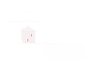 Obecní úřad Hluchov, jihovýchodní pohled, Jiří Markevič / Public atelier, Jaroslav Sedlák / Fuuze