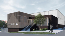 Sokolovna v Řeporyjích, archicraft, vizualizace.