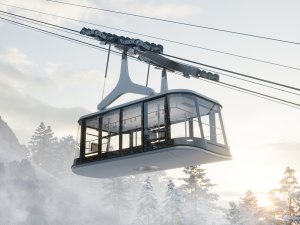 Nová lanovka na Ještěd podle návrhu Anna Marešová designers