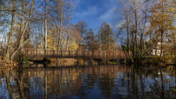 Farská lávka ve Žďáře nad Sázavou.