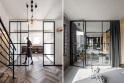 Zatímco zděné příčky prostor jasně definují a oddělují, prosklené varianty nabízejí zajímavý paradox – rozdělují a současně spojují.