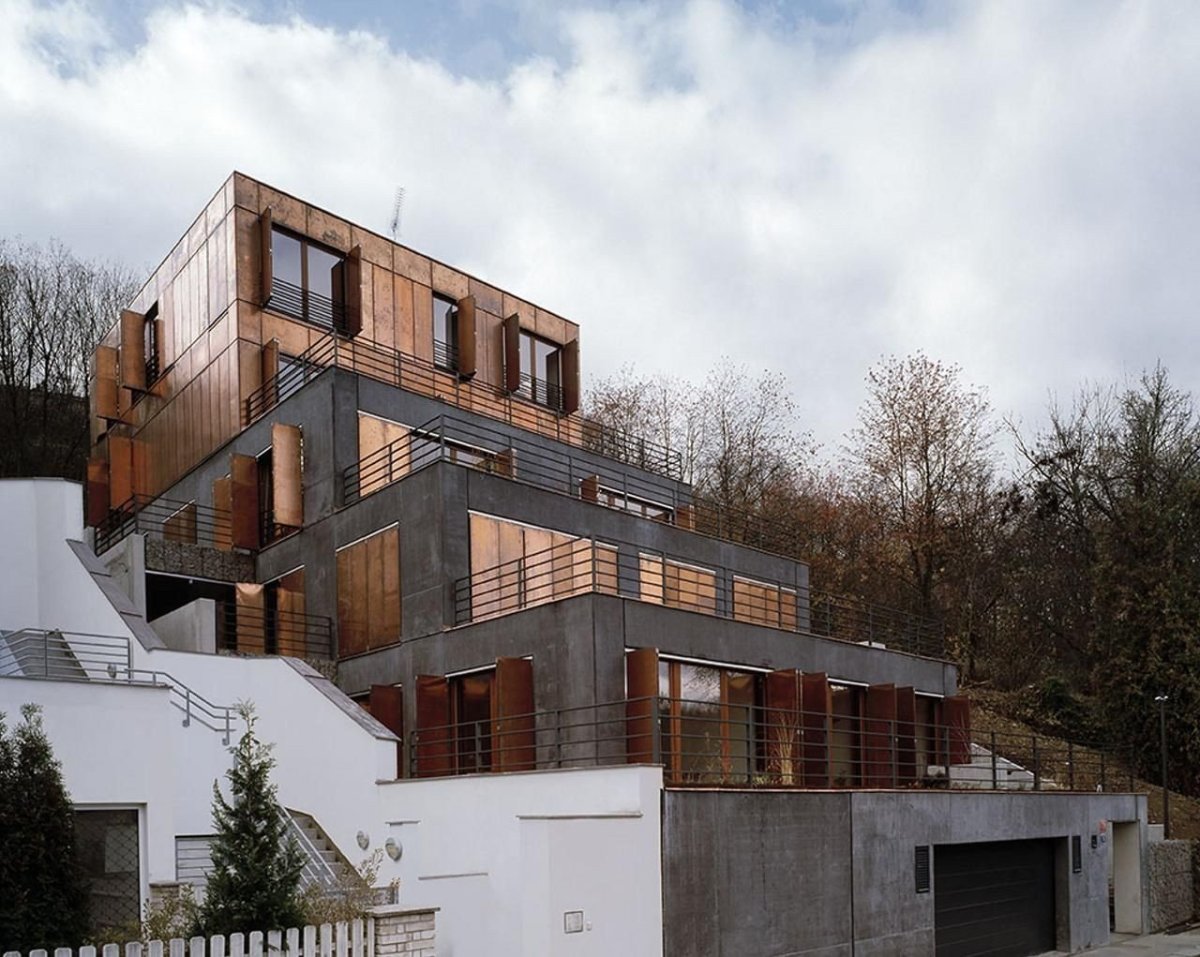 Pavel Hnilička Architekti, Terasový dům v Praze 5-Košířích – foto