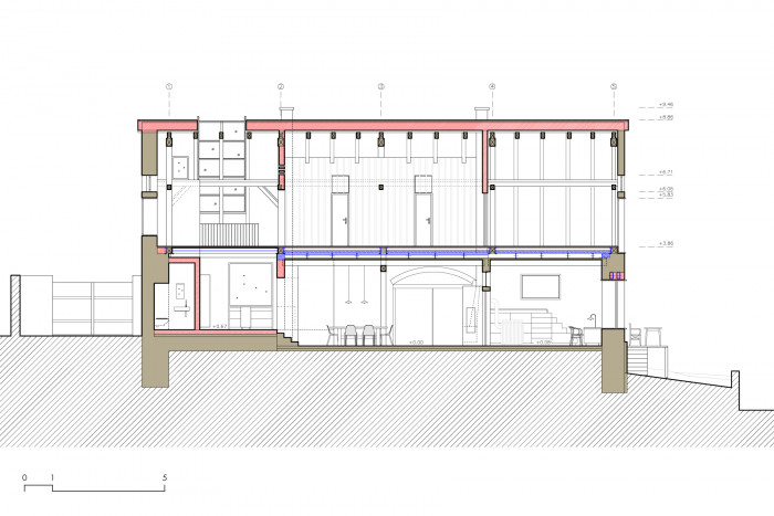 Rekonstrukce stodoly ve Středních Čechách, Studio Raketoplán