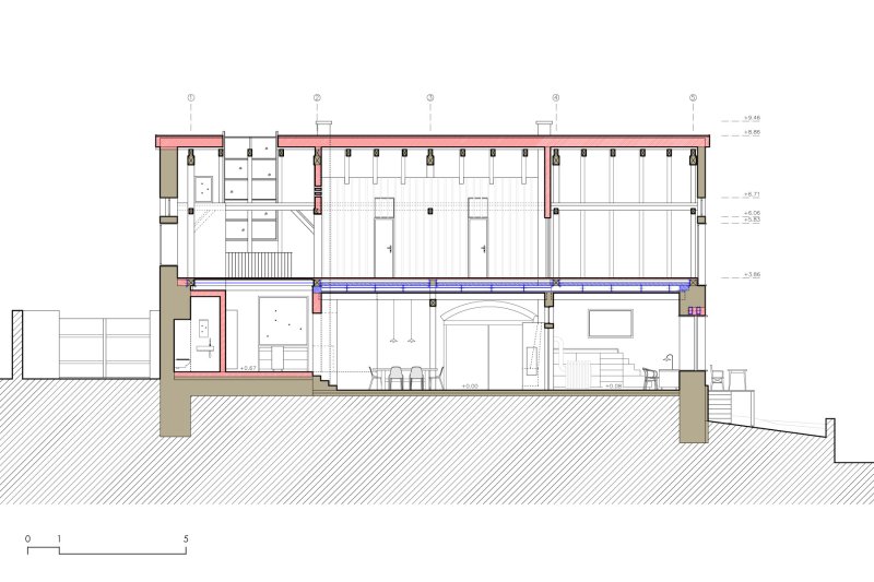 Rekonstrukce stodoly ve Středních Čechách, Studio Raketoplán