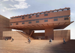 Budova Centrálních polytechnických dílen a Galerie města Pardubic od studia Šépka architekti