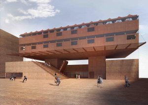 Budova Centrálních polytechnických dílen a Galerie města Pardubic od studia Šépka architekti