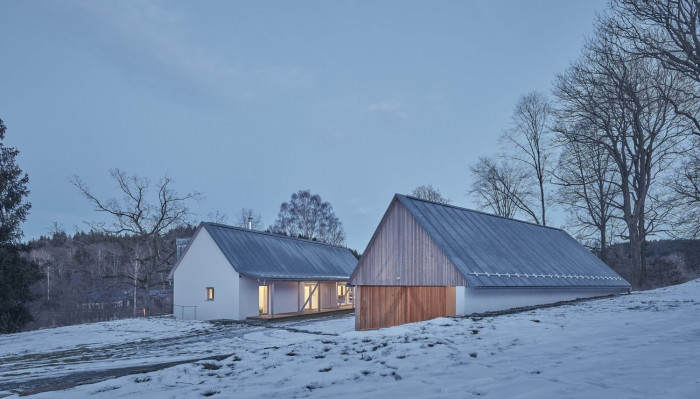 Dům se stodolou na Vysočině, Machar & Teichman