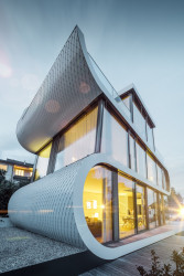 Rodinný dům u Curyšského jezera Flexhouse, architekt Stefan Camenzind (Evolution Design)