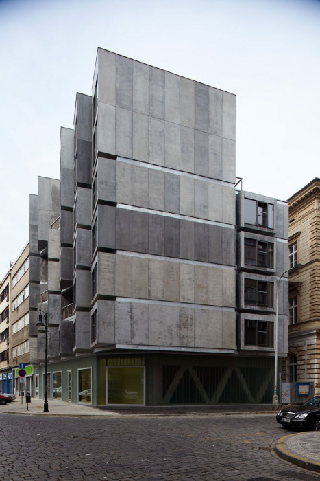 DAM architekti, Bytový dům s tělocvičnou – foto