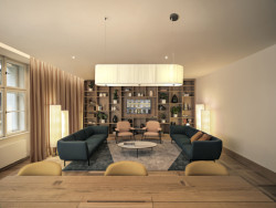 Ateliér R21 Architects a studio Matteo Thun & Partners zrekonstruovali palác na Senovážném náměstí. Nově slouží jako nadstandartní hotel.