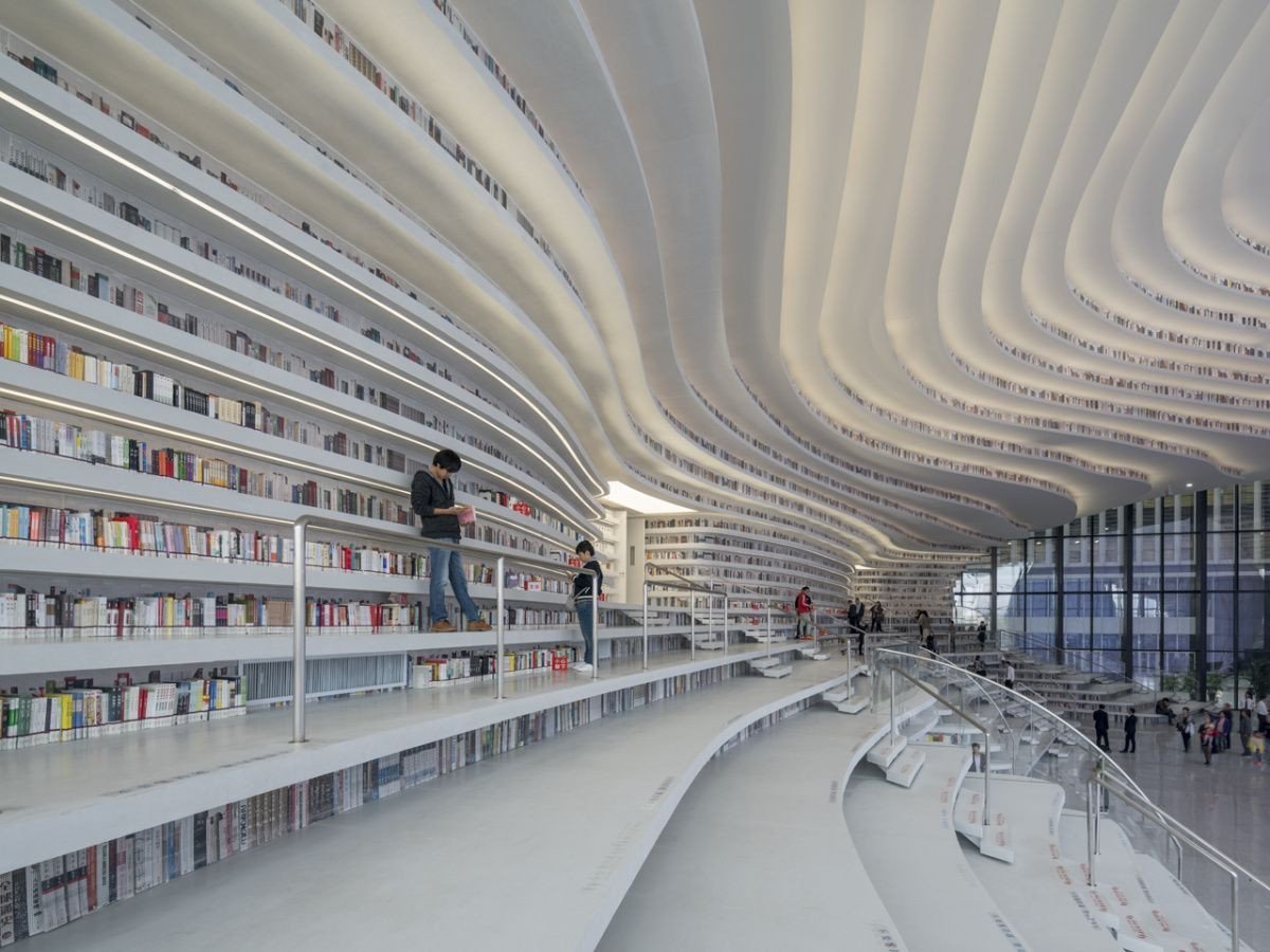 Knihovna Binhai, MVRDV
