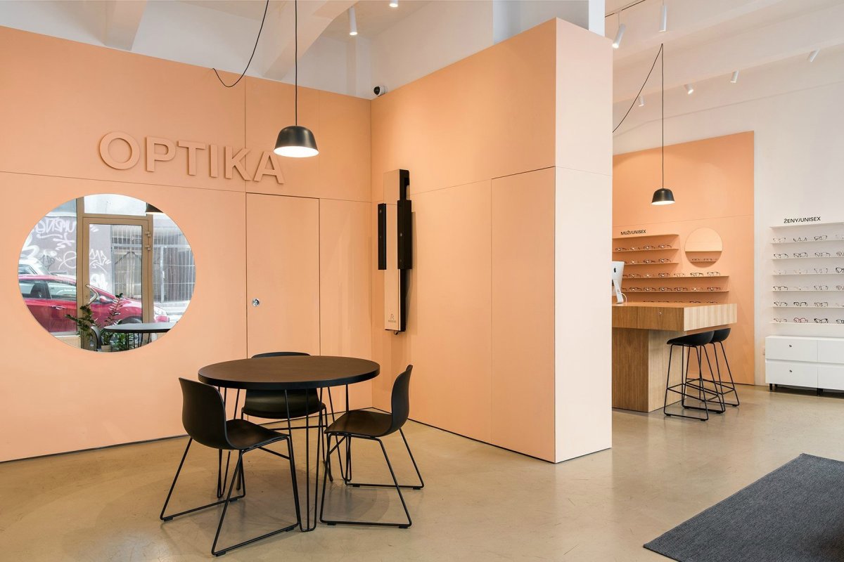 Optika ZITA, Grau Architekti