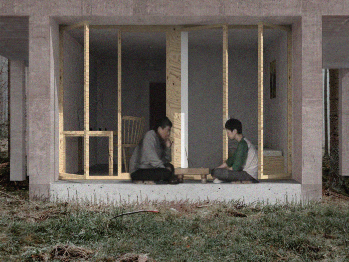 Vítěz 21. ročníku studentské soutěže Ještěd f Kleci, projekt Duševní lázně od Dity Petráňové