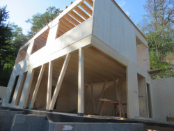 Moderní dřevostavba na Zbraslavi od Lukáše Pejsara