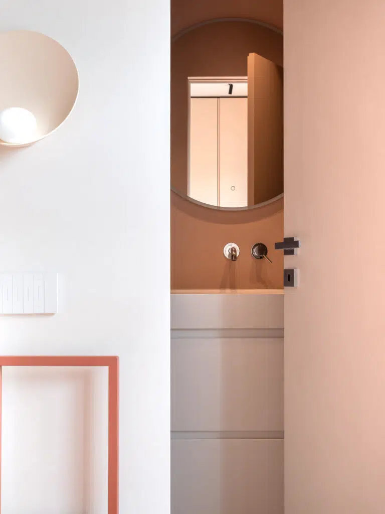 Skrytá zárubeň ECLISSE Syntesis Battente (Apartmán Porto San Giorgio; Francesco Valentini )
