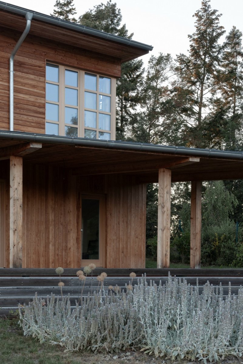 Letní dům u Štěchovic, Znamení čtyř - architekti